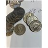 Image 5 : Canada Five  5 Cent Pieces 43 Coins 1960s
