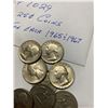 Image 3 : USA Twenty Five .25 Cent Pieces  Eight  Coins for Years 1965 and 1967