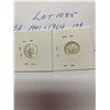 Image 4 : USA 1941 and 1964 Dime 10 Cents 90% Silver