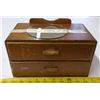 Image 9 : Wooden Jewellery Box with Mirror