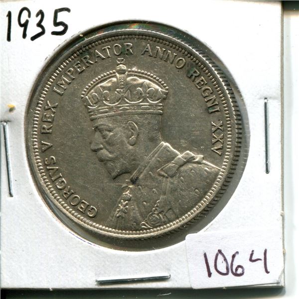 1935 Canadian Silver Dollar