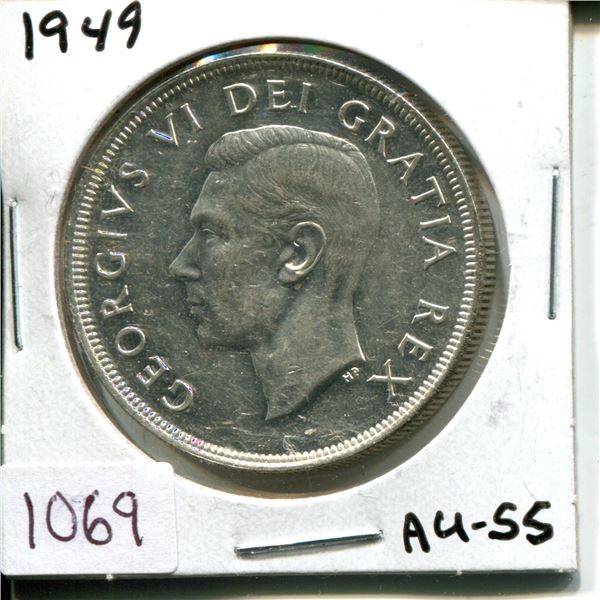 1949 Canadian Silver Dollar