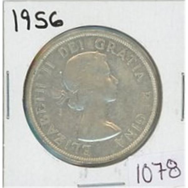 1956 Canadian Silver Dollar