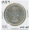 Image 1 : 1959 Canadian Silver Dollar