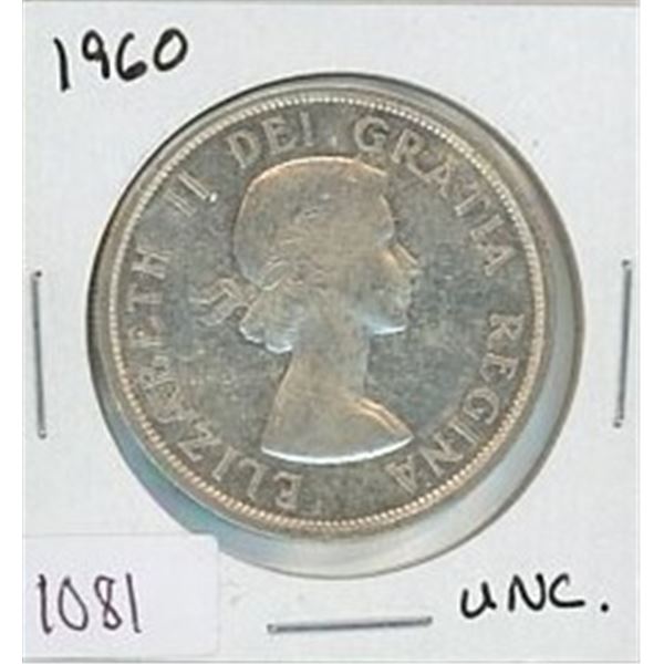 1960 Canadian Silver Dollar
