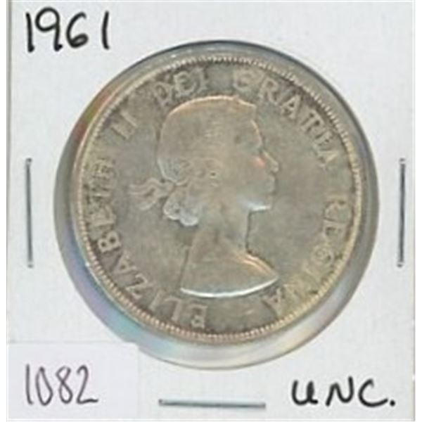 1961 Canadian Silver Dollar