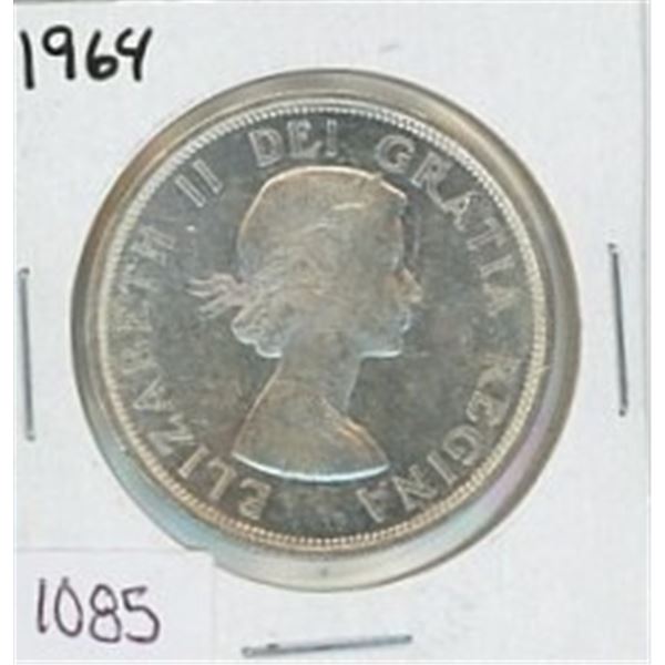 1964 Canadian Silver Dollar