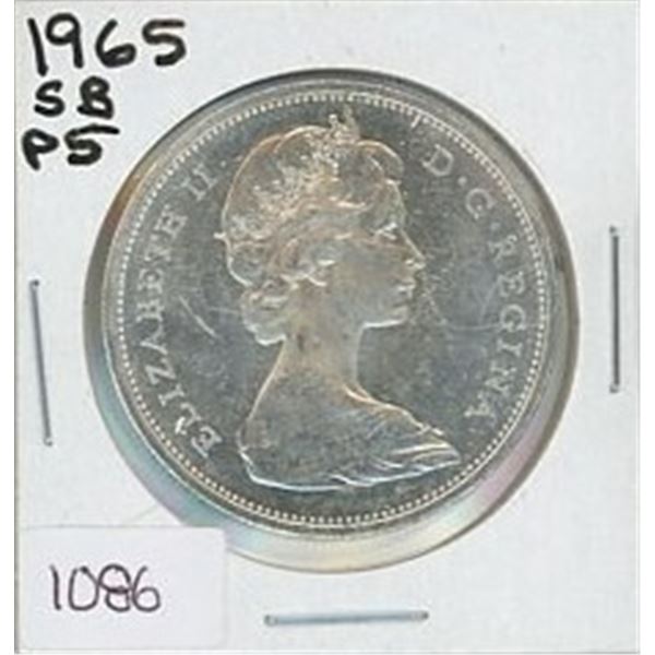 1965 SBP5 Canadian Silver Dollar