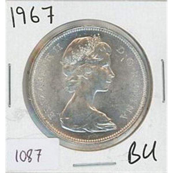 1967 Canadian Silver Dollar
