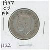 Image 1 : 1947 C7 ND Canadian Silver Fifty Cent Piece