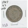 Image 1 : 60 1947 S7 WD Canadian Silver Fifty Cent Piece