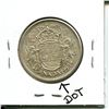 Image 2 : 1958 Dot Canadian Silver Fifty Cent Piece