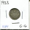 Image 1 : 1933 Canadian Ten Cent Piece