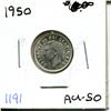 Image 1 : 1950 Canadian Ten Cent Piece