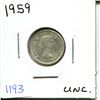 Image 1 : 1959 Canadian Ten Cent Piece