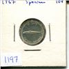 Image 1 : 1967 Specimen Canadian Ten Cent Piece