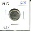 Image 1 : 1917 Canadian Silver Five Cent Piece