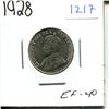 Image 1 : 1928 Canadian Five Cent Piece