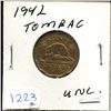 Image 1 : 1942 Tombac Canadian Five Cent Piece