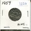 Image 1 : 1959 Canadian Five Cent Piece