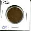 Image 1 : 1903 Canadian Large Cent Piece
