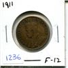 Image 1 : 1911 Canadian Large Cent Piece