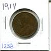 Image 1 : 1914 Canadian Large Cent Piece
