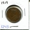 Image 1 : 1919 Canadian Large Cent Piece