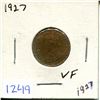 Image 1 : 1927 Canadian One Cent Piece