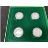 Image 2 : 1997 Canada's Best Friends Sterling Silver Fifty Cent 4 Coin Set