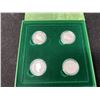 Image 3 : 1997 Canada's Best Friends Sterling Silver Fifty Cent 4 Coin Set