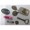Image 1 : Lot of Belt Buckles, Key Rings, Clips