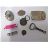 Image 2 : Lot of Belt Buckles, Key Rings, Clips