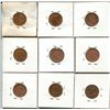 Image 2 : Lot of Canadian pennies 1924, 40, 45, 45, 47, 2 X 50, 2 X 52