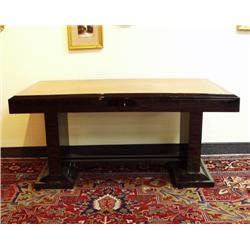 ART DECO - SORMANI, PARIS. A rare French macassar veneered h