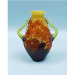 ART NOUVEAU - EMILE GALLE. A rare, triple layer French cameo