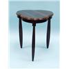 Image 1 : ART DECO - A French, macassar ebony occasional table of clov