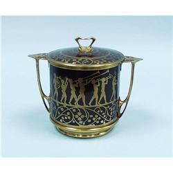 VIENNA SECESSION - An intricately decorated covered wood box