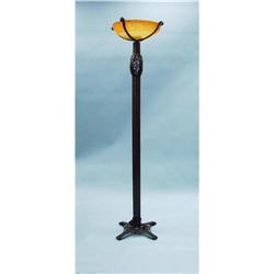 ART DECO - DAUM, NANCY. A very good hand hammered wrought ir