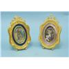 Image 1 : A decorative pair of miniature French bronze easel picture f