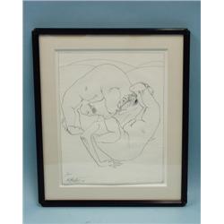 MIHAIL CHEMIAKIN - Contemporary Russian - French school. "Wi