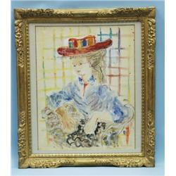 CONSTANTIN KOSTIA TERECHKOVITCH (1902-1978) French school. "