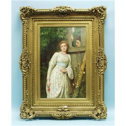 CHARLES SILLEM LIDDERDALE (1831-1895) English school. "Secre