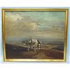 Image 1 : 19th century Hungarian school. "Landscape with Plowing Horse