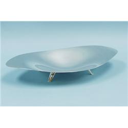 TIFFANY & CO. A "1950" sterling silver footed bowl. Signed, 