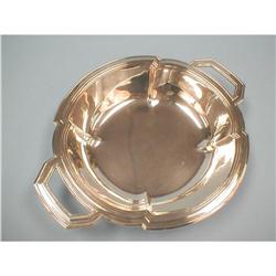 ART DECO - A pair of a very good French sterling silver serv