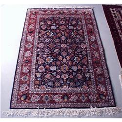 A Tabriz design wool carpet. Approx. size: 6'10" x 4'3".