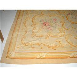 A palace size French Aubusson carpet Approx. size: 14' X 26 