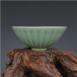 A GREEN GLAZE ENGRAVED BOWL SONG DYNASTY 10TH/C.