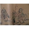 Image 2 : A-RARE INK & COLOR WAR PAINTING QING DYNASTY.